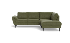 Stamford 2613 sofa med open end - Fusion stof - Army - Højrevendt