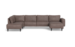 Solution 2701 sofa med chaiselong og open end - Kentucky stof - Antracite - Højrevendt