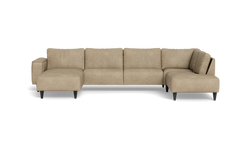 Solution 2701 sofa med chaiselong og open end - Kentucky stof - Beige - Venstrevendt