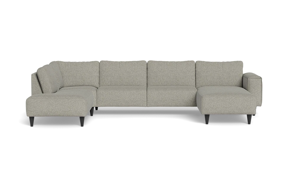 Solution 2701 sofa med chaiselong og open end - Chronotex stof - Clay - Højrevendt