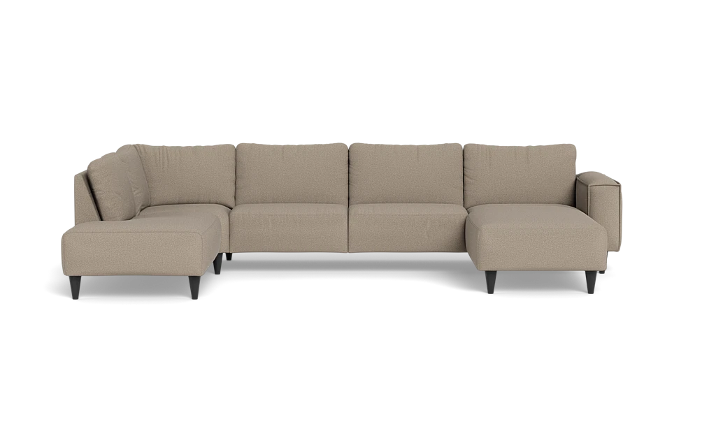 Solution 2701 sofa med chaiselong og open end - New Ocean stof - Mole - Højrevendt
