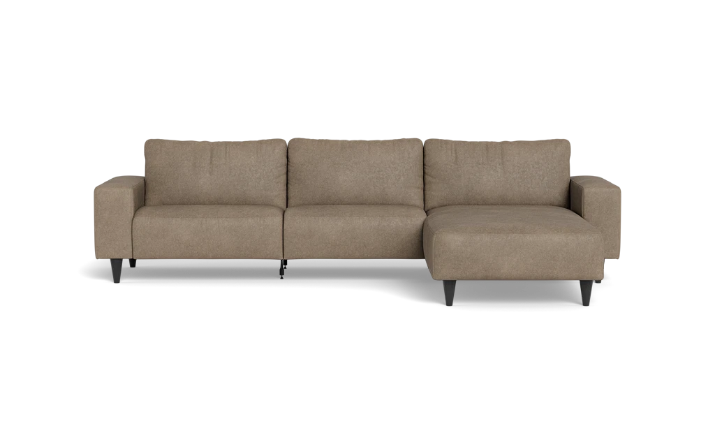Solution 2701 sofa med chaiselong - Kentucky stof - Liver - Højrevendt