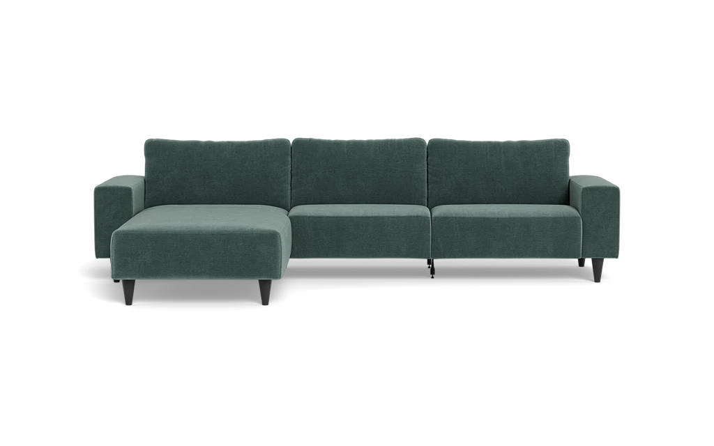 Solution 2701 sofa med chaiselong - Adore velour - Niagara - Venstrevendt