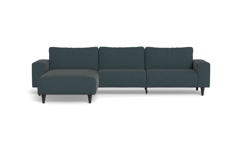 Solution 2701 sofa med chaiselong - City stof - Petrol - Venstrevendt