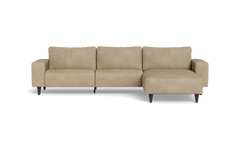 Solution 2701 sofa med chaiselong - Kentucky stof - Beige - Højrevendt