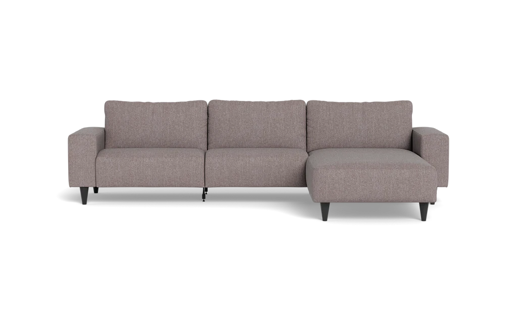 Solution 2701 sofa med chaiselong - Vila stof - Light Grey - Højrevendt