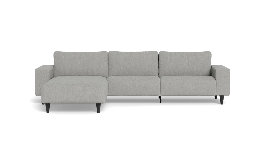 Solution 2701 sofa med chaiselong - Lido stof - Light Beige - Venstrevendt