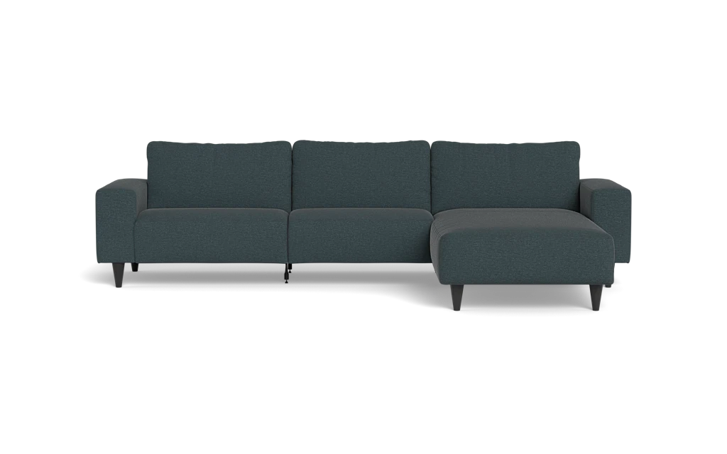 Solution 2701 sofa med chaiselong - City stof - Petrol - Højrevendt