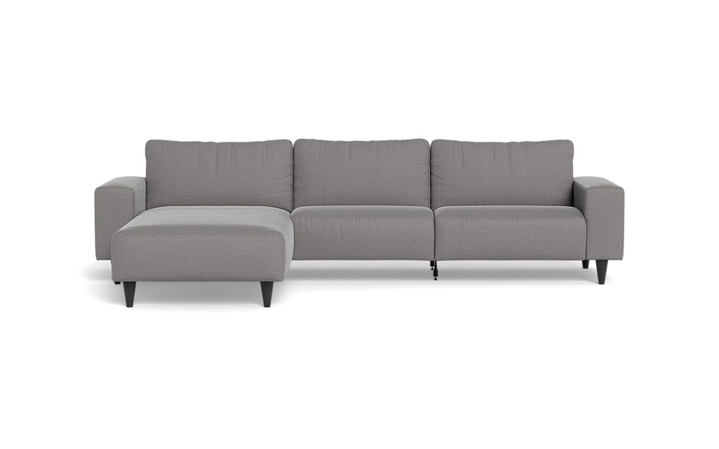 Solution 2701 sofa med chaiselong - Oakland stof - Stone - Venstrevendt
