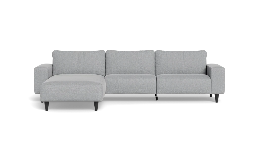 Solution 2701 sofa med chaiselong - Oakland stof - Light Grey - Venstrevendt