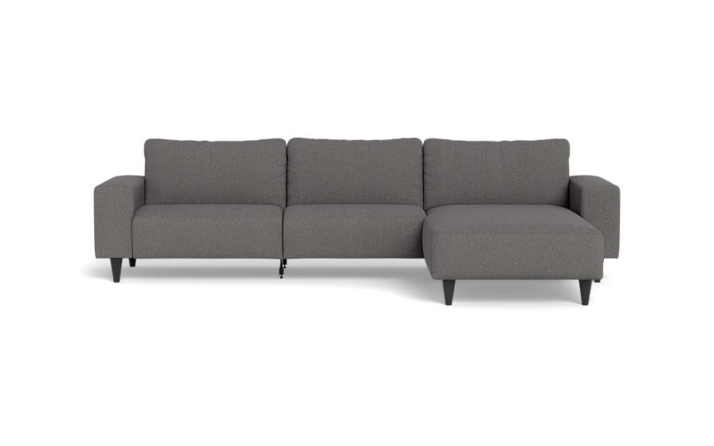 Solution 2701 sofa med chaiselong - Brego stof - Anthracite - Højrevendt