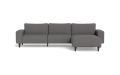 Solution 2701 sofa med chaiselong - Brego stof - Anthracite - Højrevendt