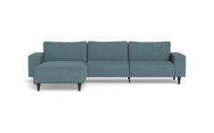 Solution 2701 sofa med chaiselong - Montana stof - Blue - Venstrevendt