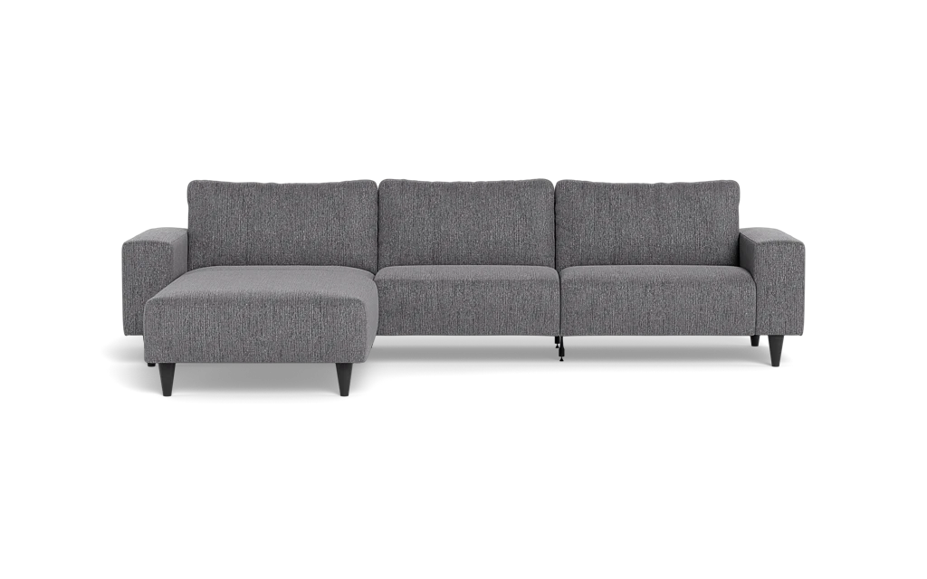 Solution 2701 sofa med chaiselong - Fusion stof - Antracite - Venstrevendt