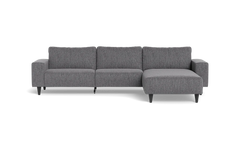 Solution 2701 sofa med chaiselong - Fusion stof - Antracite - Højrevendt