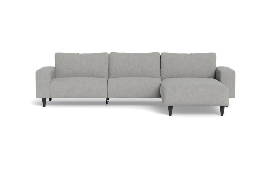Solution 2701 sofa med chaiselong - Lido stof - Light Beige - Højrevendt