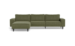 Solution 2701 sofa med chaiselong - Fusion stof - Army - Venstrevendt