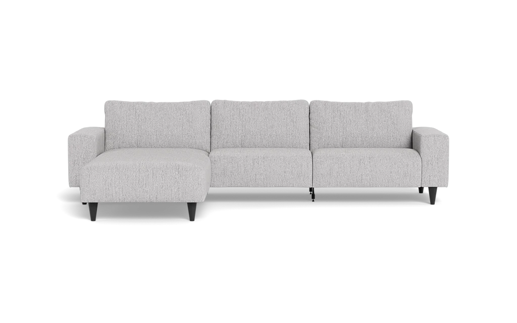Solution 2701 sofa med chaiselong - Fusion stof - Steel - Venstrevendt