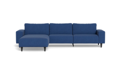 Solution 2701 sofa med chaiselong - Lido stof - Blue - Venstrevendt