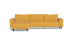 Solution 2701 sofa med chaiselong - Montana stof - Curry - Venstrevendt
