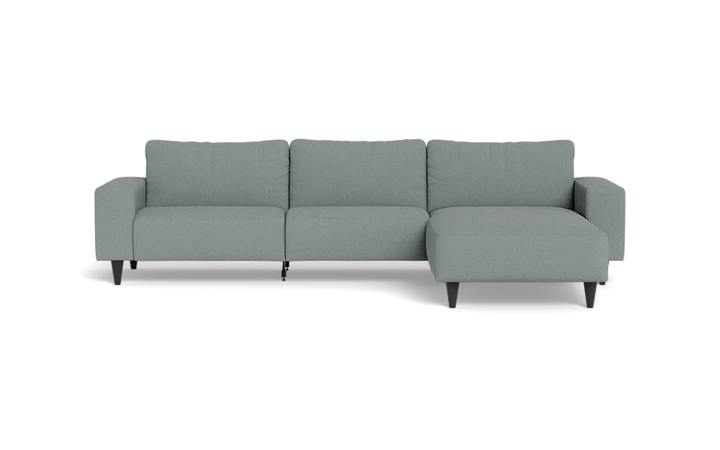 Solution 2701 sofa med chaiselong - Bloq stof - Niagara - Højrevendt
