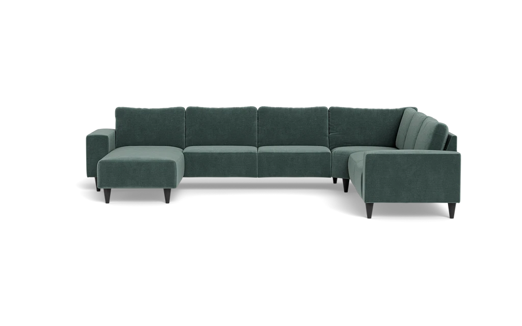 Solution 2701 hjørnesofa med chaiselong - Adore velour - Niagara - Højrevendt