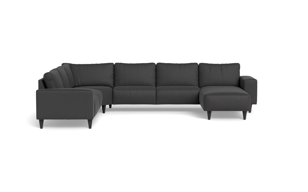 Solution 2701 hjørnesofa med chaiselong - Oakland stof - Anthracite - Venstrevendt