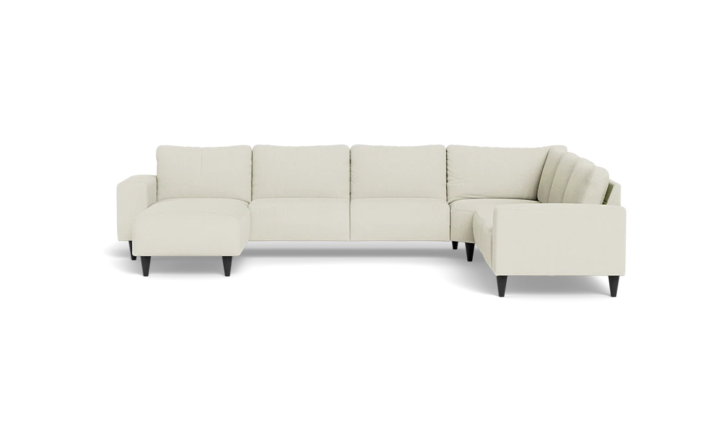 Solution 2701 hjørnesofa med chaiselong - Rebel stof - Cream - Højrevendt