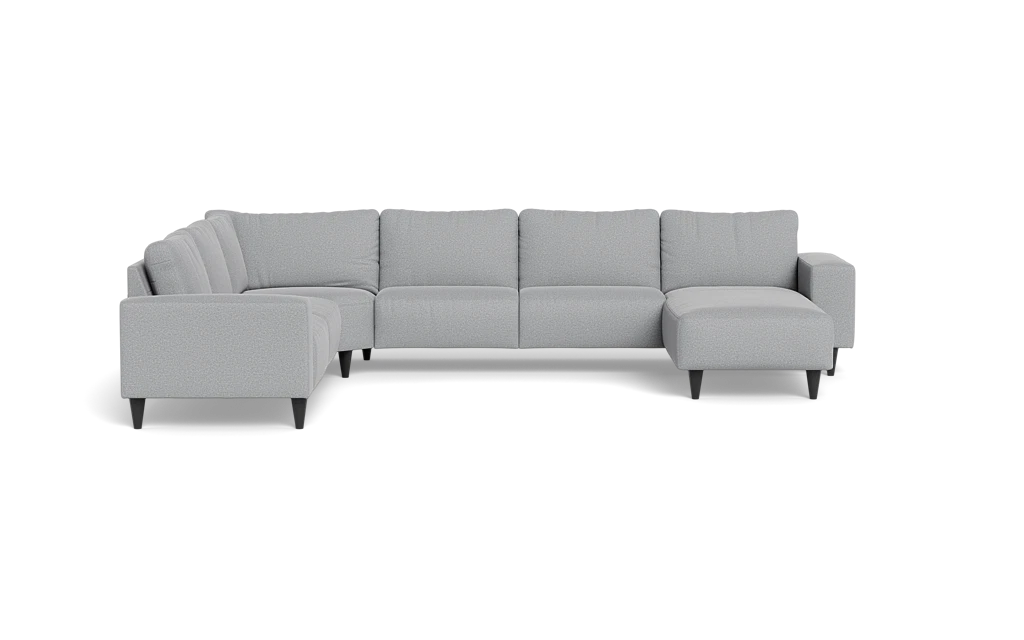 Solution 2701 hjørnesofa med chaiselong - Oakland stof - Light Grey - Venstrevendt