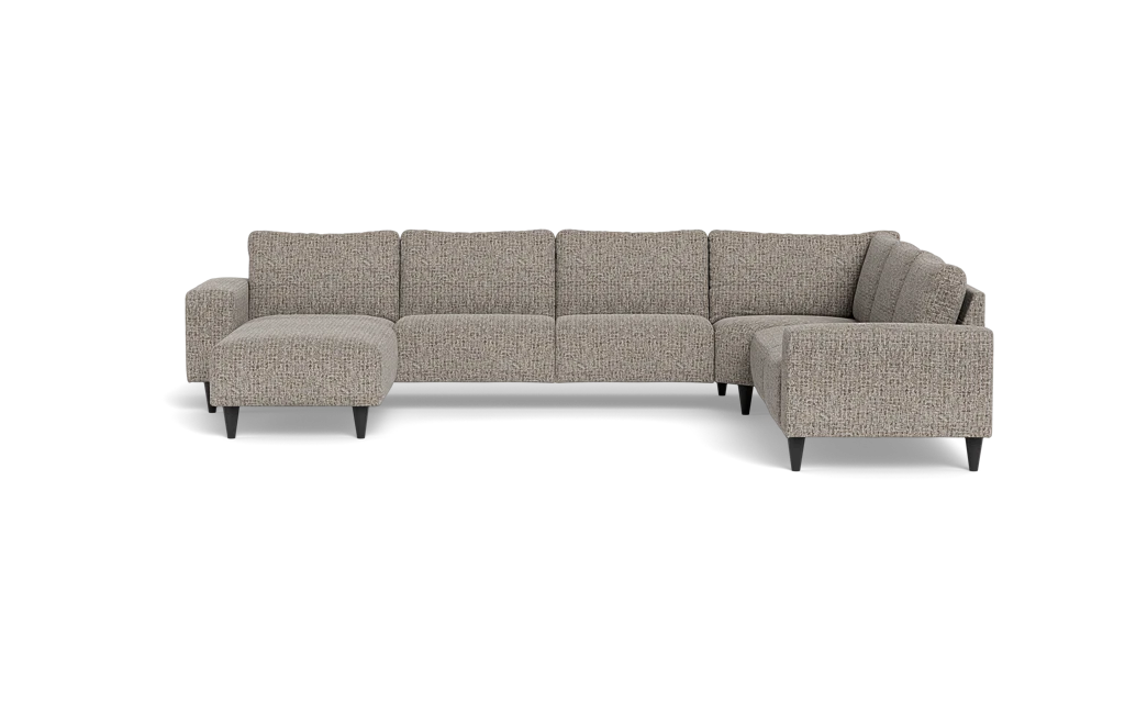 Solution 2701 hjørnesofa med chaiselong - Chronotex stof - Liver - Højrevendt