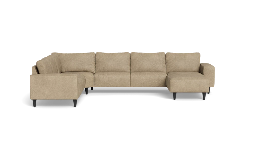 Solution 2701 hjørnesofa med chaiselong - Kentucky stof - Beige - Venstrevendt