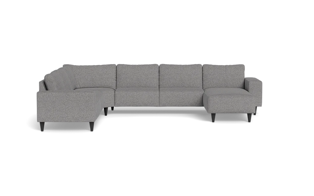 Solution 2701 hjørnesofa med chaiselong - Chronotex stof - Zinc - Venstrevendt