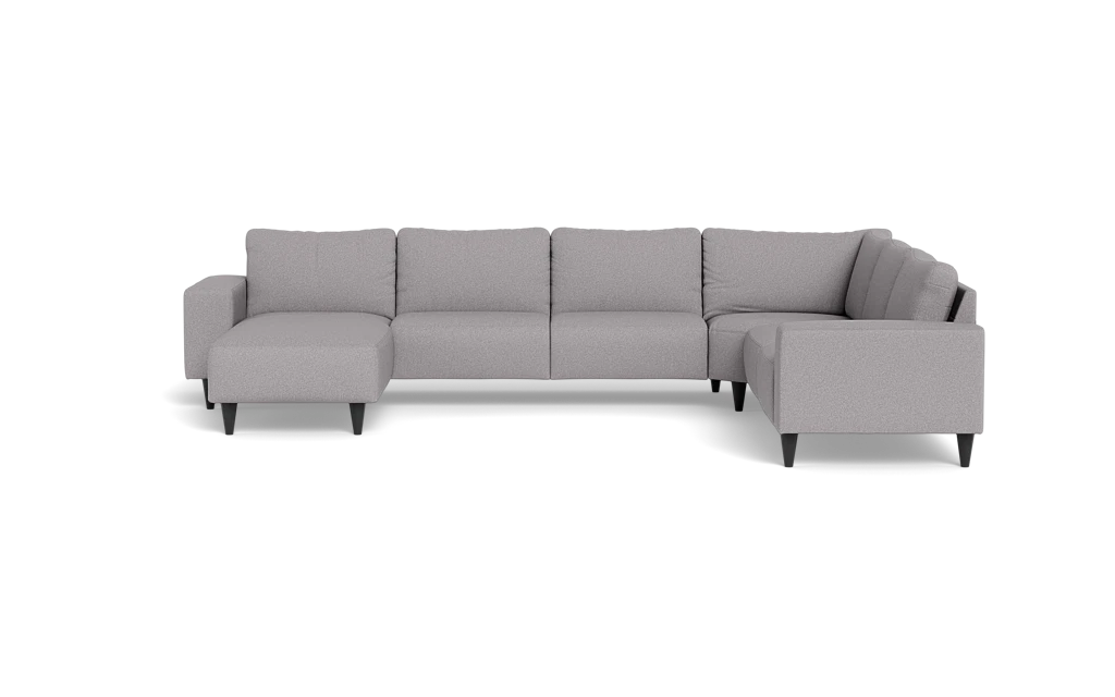 Solution 2701 hjørnesofa med chaiselong - Idaho stof - Steel - Højrevendt