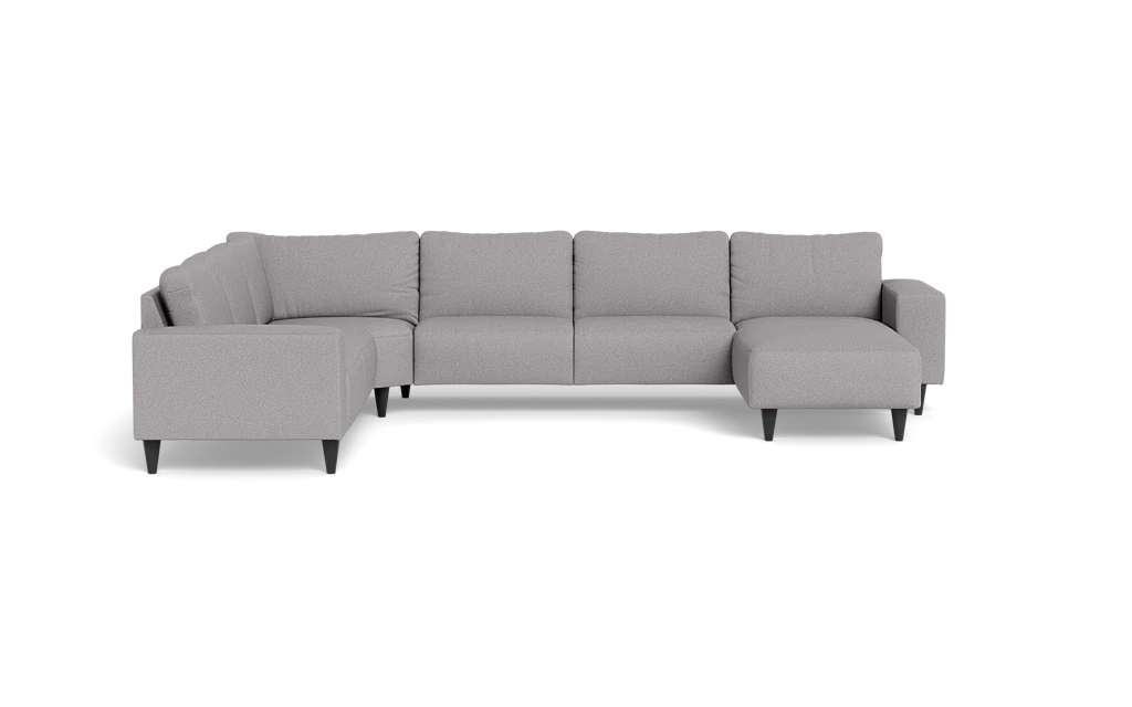 Solution 2701 hjørnesofa med chaiselong - Idaho stof - Steel - Venstrevendt