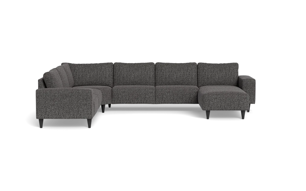 Solution 2701 hjørnesofa med chaiselong - Chronotex stof - Graphite - Venstrevendt