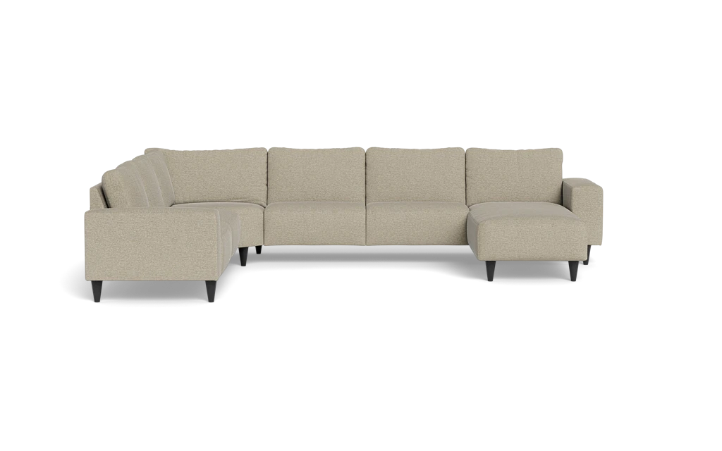 Solution 2701 hjørnesofa med chaiselong - City stof - Beige - Venstrevendt