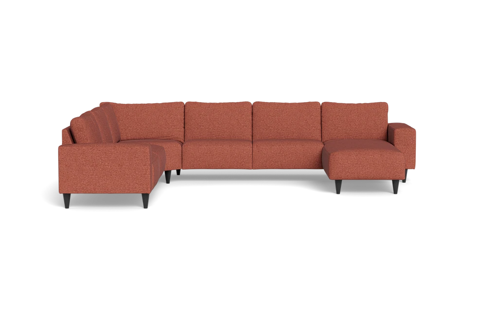 Solution 2701 hjørnesofa med chaiselong - City stof - Blush - Venstrevendt