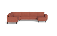 Solution 2701 hjørnesofa med chaiselong - City stof - Blush - Venstrevendt