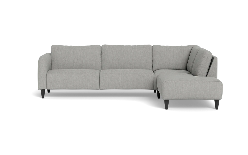 Solution 2701 sofa med open end - Lido stof - Light Beige - Højrevendt