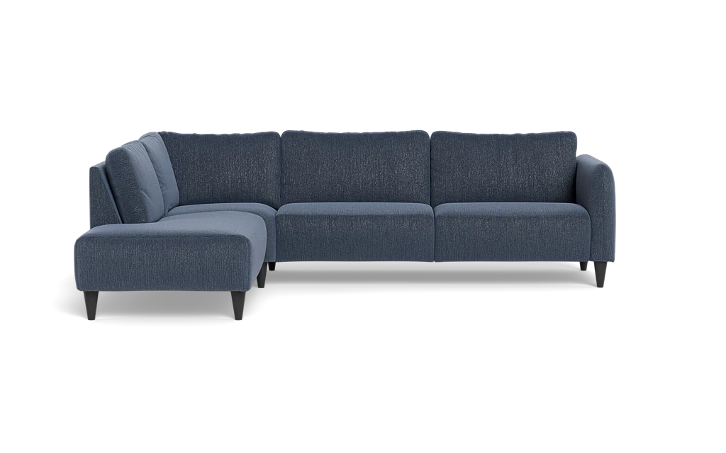 Solution 2701 sofa med open end - Fusion stof - Indigo - Venstrevendt