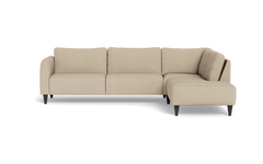 Solution 2701 sofa med open end - Brego stof - Beige - Højrevendt