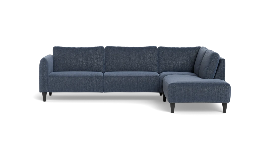 Solution 2701 sofa med open end - Fusion stof - Indigo - Højrevendt