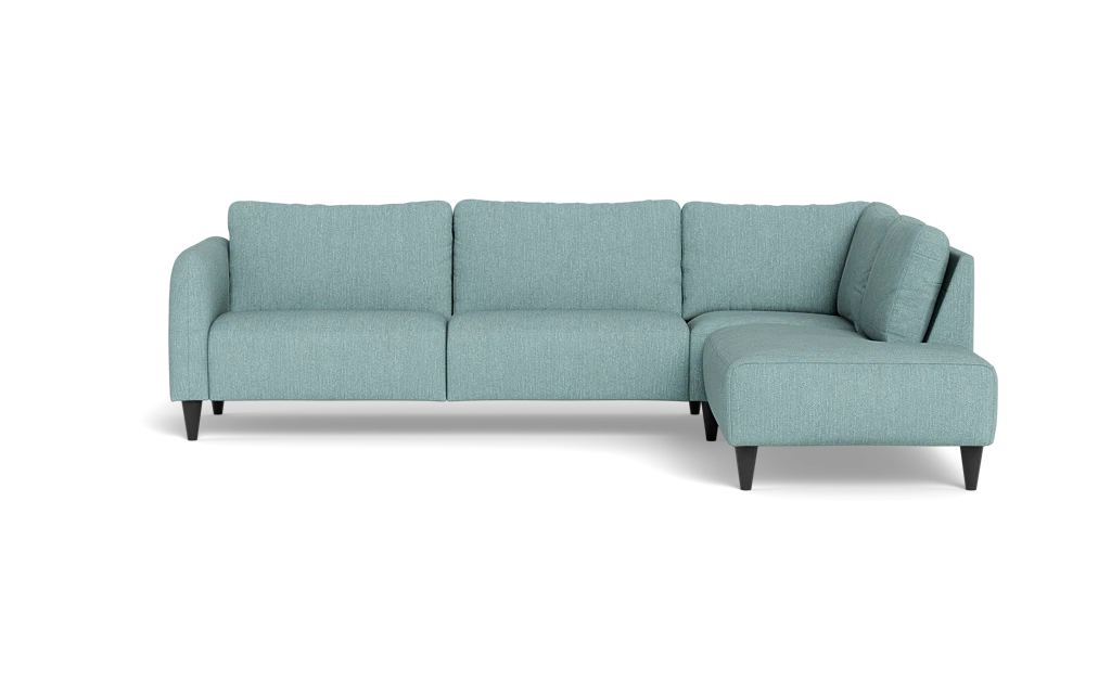 Solution 2701 sofa med open end - Vila stof - Ice Blue - Højrevendt