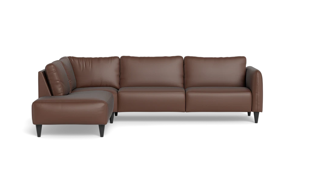 Solution 2701 sofa med open end - Anilux læder - Toffe - Venstrevendt