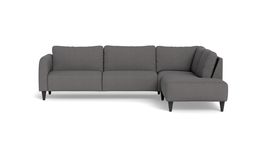 Solution 2701 sofa med open end - Brego stof - Anthracite - Højrevendt