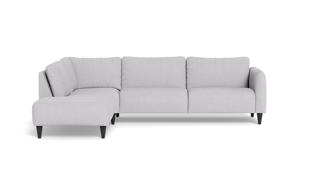 Solution 2701 sofa med open end - Rebel stof - Light Grey - Venstrevendt