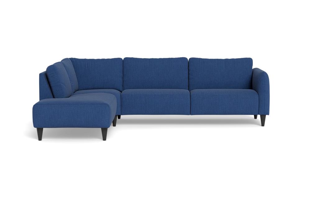 Solution 2701 sofa med open end - Lido stof - Blue - Venstrevendt