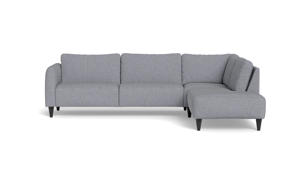 Solution 2701 sofa med open end - City stof - Light grey - Højrevendt