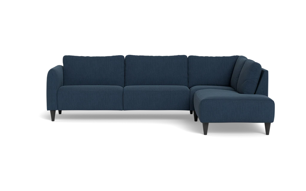 Solution 2701 sofa med open end - Lido stof - Dark Blue - Højrevendt