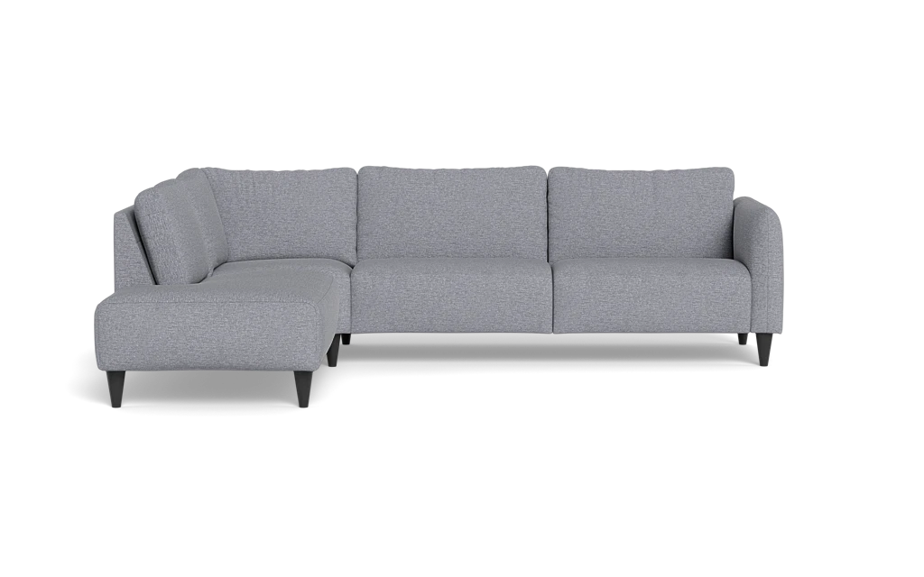 Solution 2701 sofa med open end - City stof - Light grey - Venstrevendt